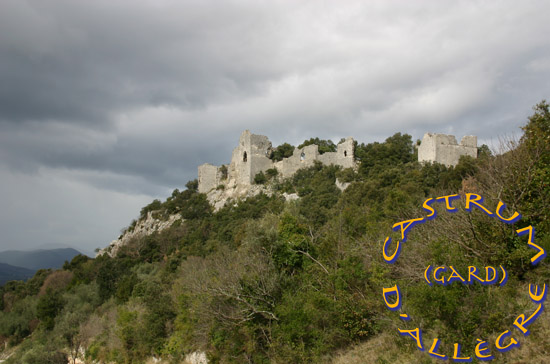 Ciel d'orage sur le Castrum