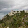 Ciel d'orage sur le Castrum