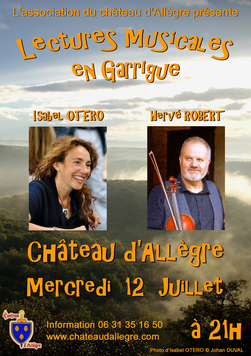 Affiche 12 juillet isabel