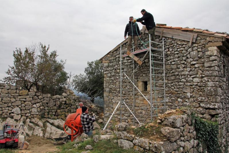 Chantier toiture