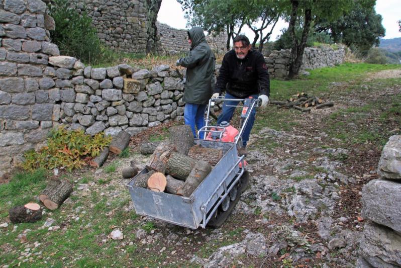 On fait du bois