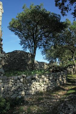 Intérieur du Castrum