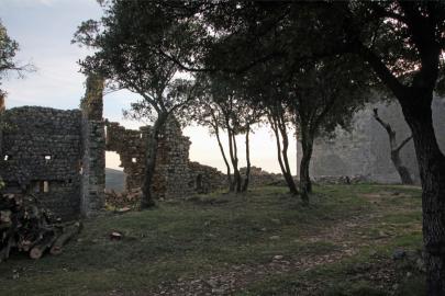 Intérieur du Castrum